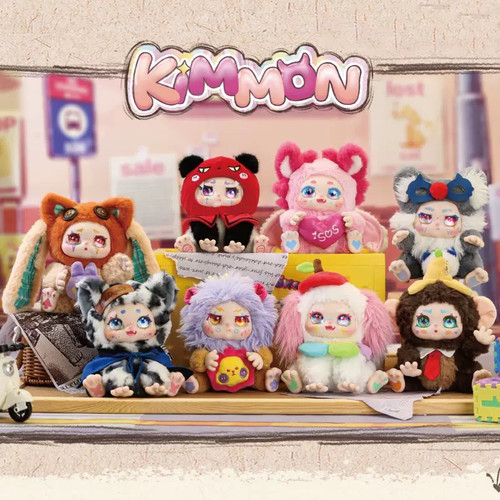 KIMMON咪蒙奇梦生物重拾自己毛绒盲盒女孩新款玩具nayanaya爆款