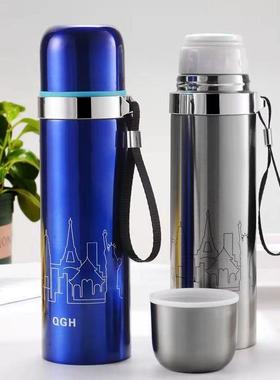 500ml vacuum cup Temperature Display Hot Water Bottle teacup