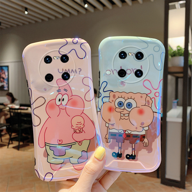 华为mate40pro手机壳卡通小蛮腰