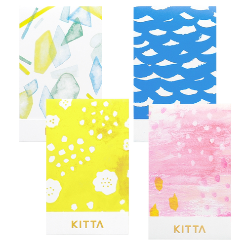 日本kingjim锦宫手帐胶带透明款便携kitta和纸胶带天鹅湖日系分装可爱少女手帐贴纸索引标签便利贴