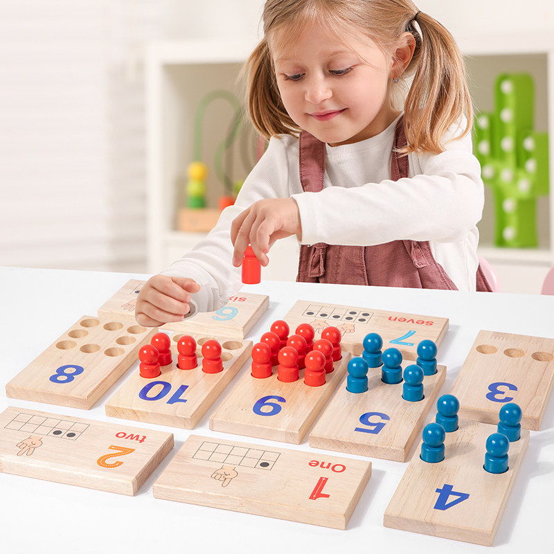 1-10数字启蒙3-6岁数学逻辑