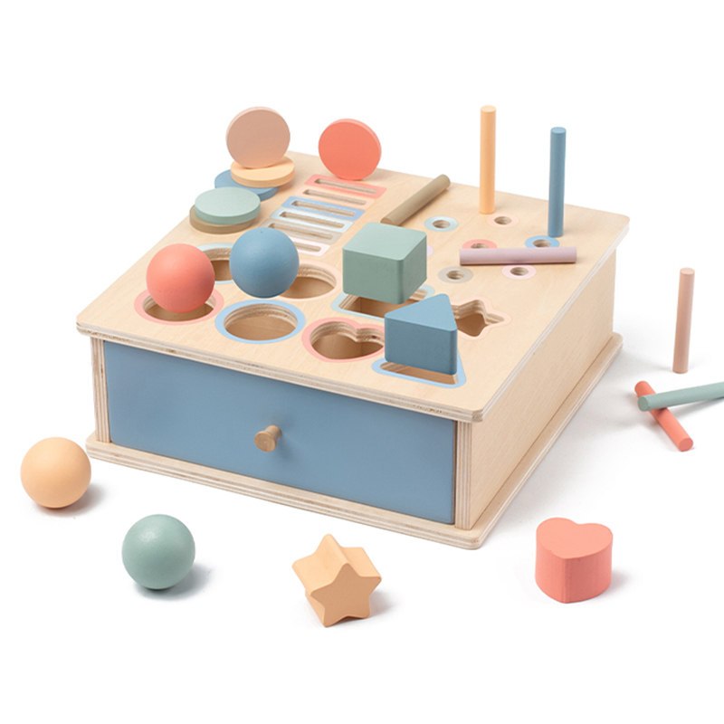 蒙氏早教几何形状认知颜色配对教具婴幼儿智力开发动脑玩具投币盒,玩具/童车/益智/积木/模型,其它早教玩具类,淘宝优惠券,粉丝福利购,淘宝优惠卷