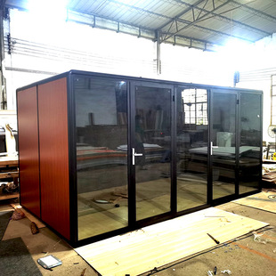 可移动隔音房电话亭组装拆卸式户外防水办公室静音舱厂家