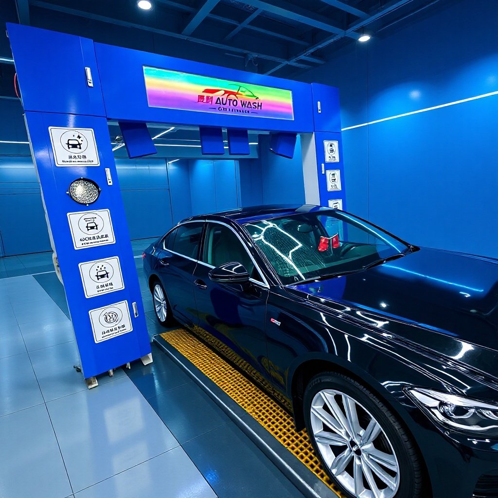 智能洗车机电脑全自动加油站无接触商用高压自助免擦拭洗车器设备,清洗/食品/商业设备,洗车机,淘宝优惠券,粉丝福利购,淘宝优惠卷