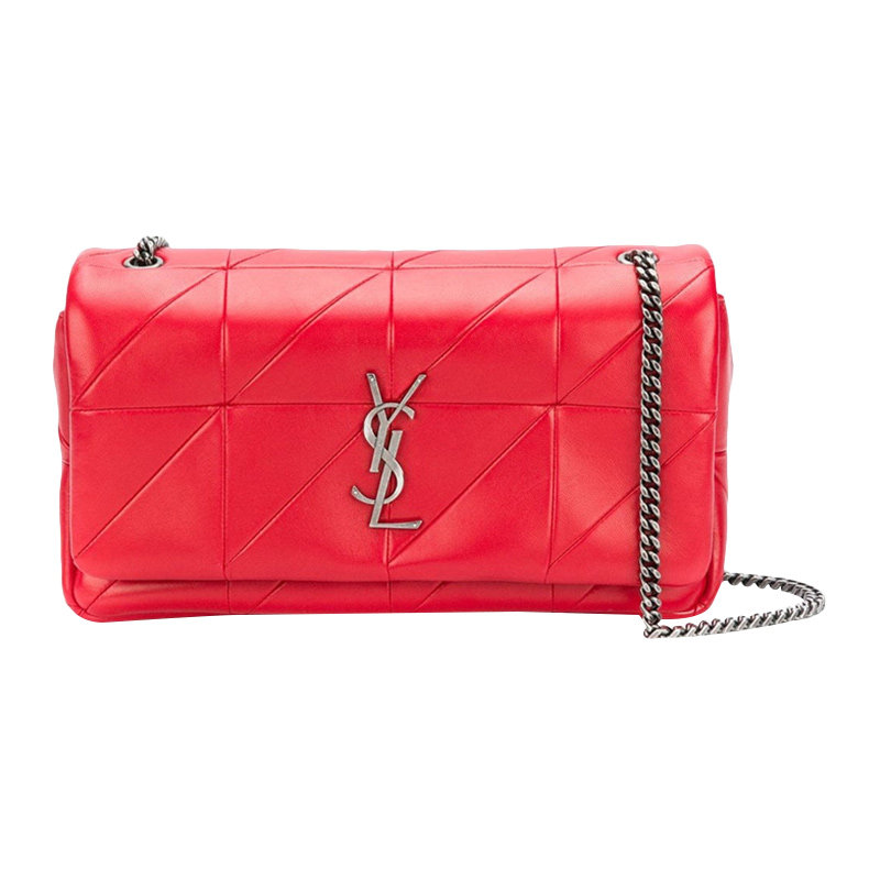 YSL 圣罗兰 女士红色小羊皮单肩包斜挎包 515821-COP64-6805