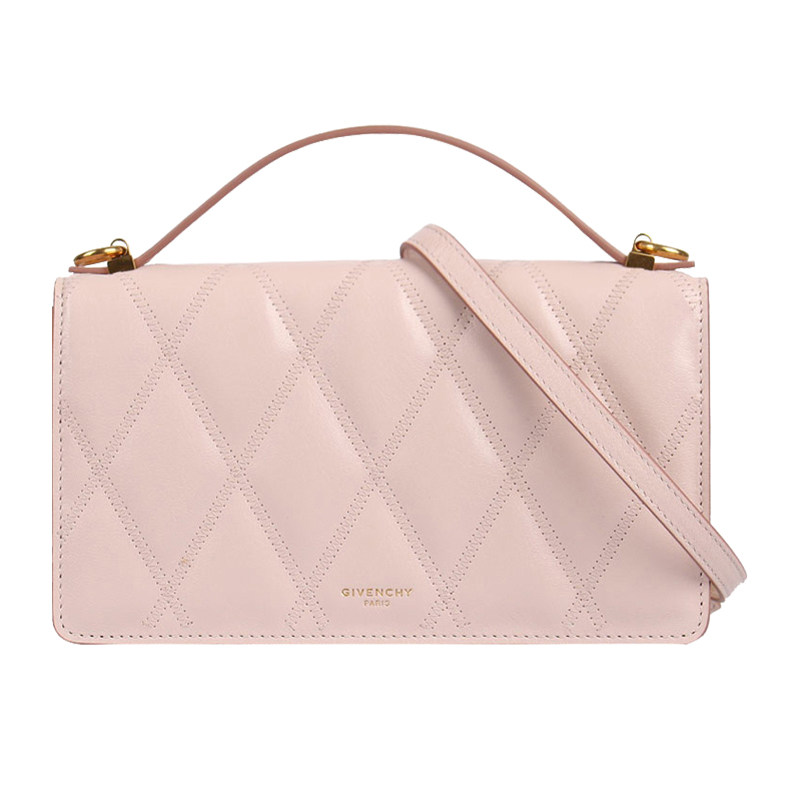 Givenchy纪梵希粉色女士斜挎包BB607KB08Z-680