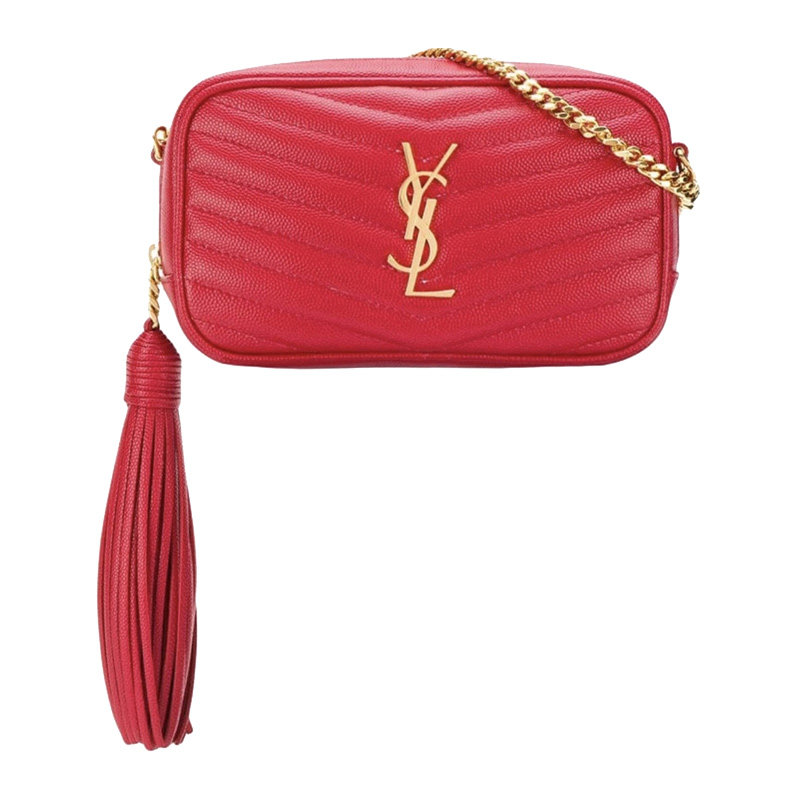 YSL 圣罗兰 女士红色斜挎包 585040-1GF01-6805