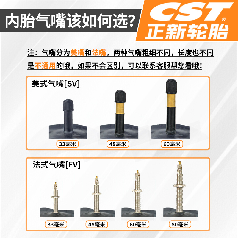 正新26/27.5x1.5/1.75/1.95 700x23/25/3538高级品折叠轮胎内外胎