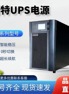 山特UPS不间断电源C3KS服务器稳压备用3KVA2400W外接电池长延时