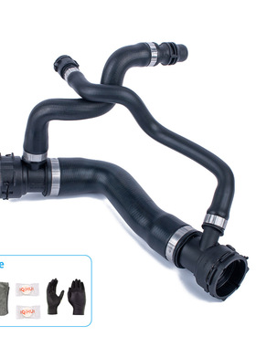 适用于宝马5系列水管/冷却水管/散热器水管/橡胶管17127546064