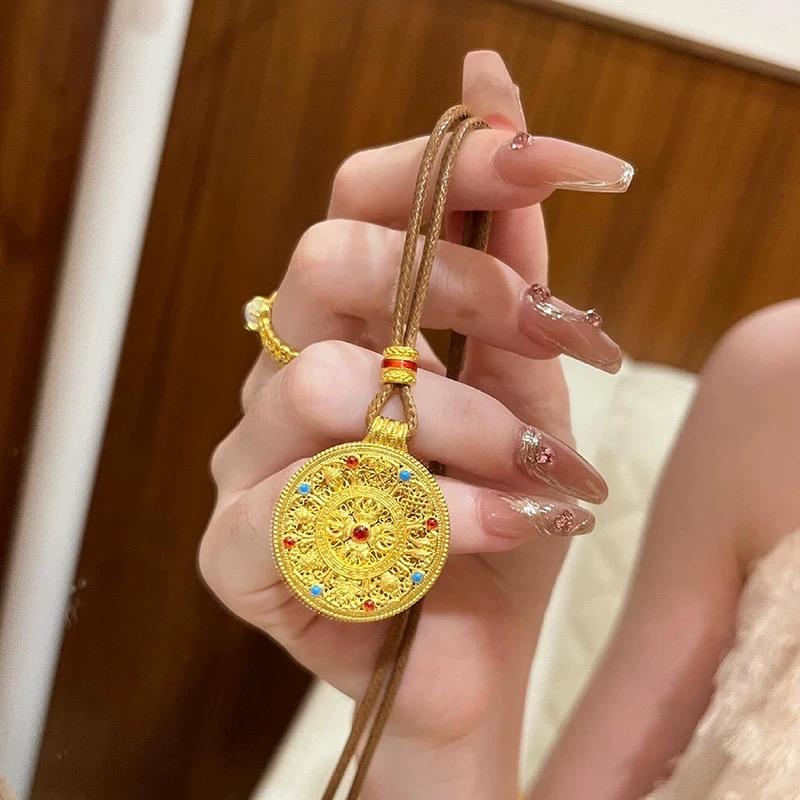 老铺同款八宝罗盘镂空沙