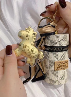 2026马年足金上有钱钥匙