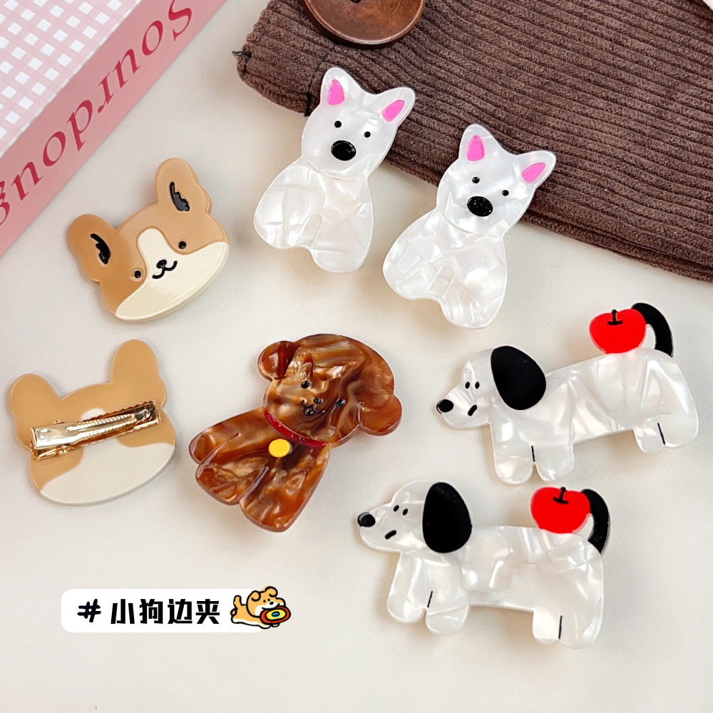 可爱边夹卡通侧边夹刘海碎发夹