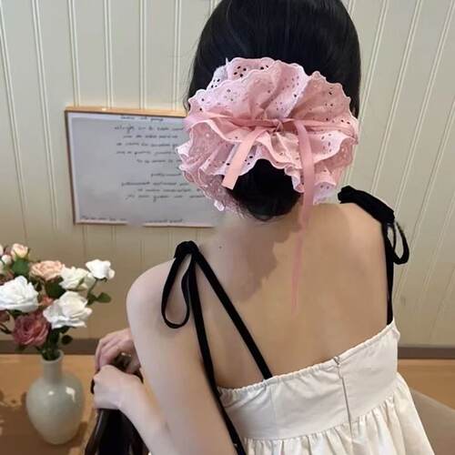 大号四层蕾丝花边甜美大肠圈