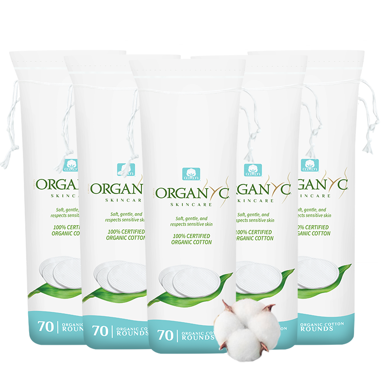 organyc有机棉湿敷清洁化妆棉