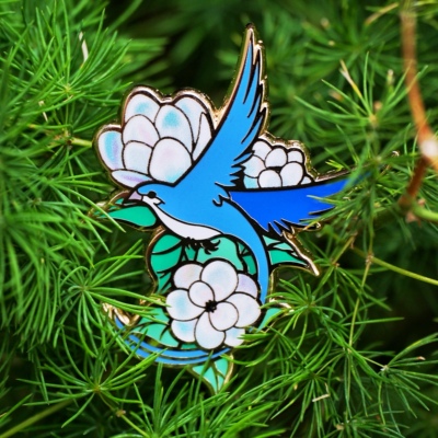 最终幻想14ff14小蓝鸟游星鸟徽章