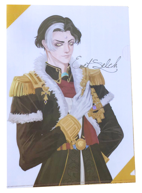 【寄售】与鹤FF14初代爱梅特赛尔克文件夹无影最终幻想14同人周边