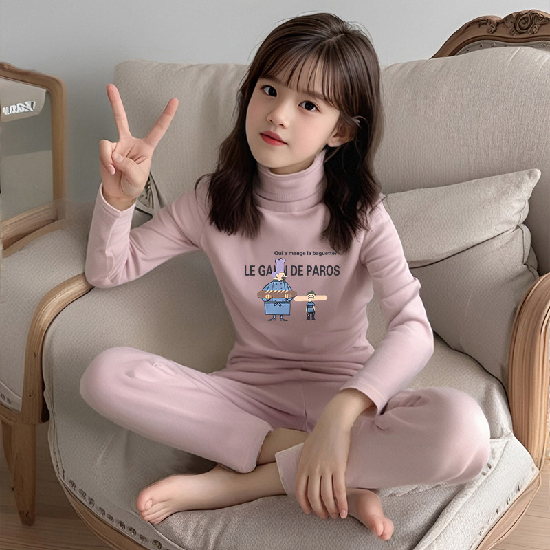女童德绒冬季套装高领儿童保暖内衣2025秋冬款打底中大童秋衣秋裤,童装/婴儿装/亲子装,套装,淘宝优惠券,粉丝福利购,淘宝优惠卷