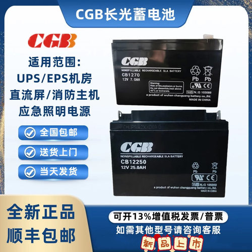 CGB长光蓄电池CB1240CB1250