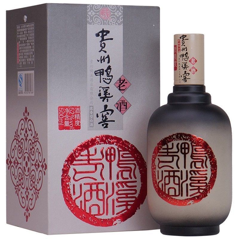 【2010年产】鸭溪窖老酒 52度浓香型白酒礼盒粮食酒水500ml*1瓶