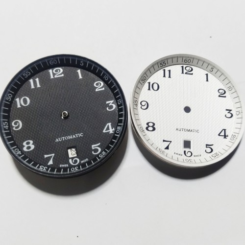 代浪名将数字表盘33mm字面装2813 8205 8215 8200机表面手表配件