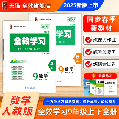 2025秋全效学习数学九全人教版