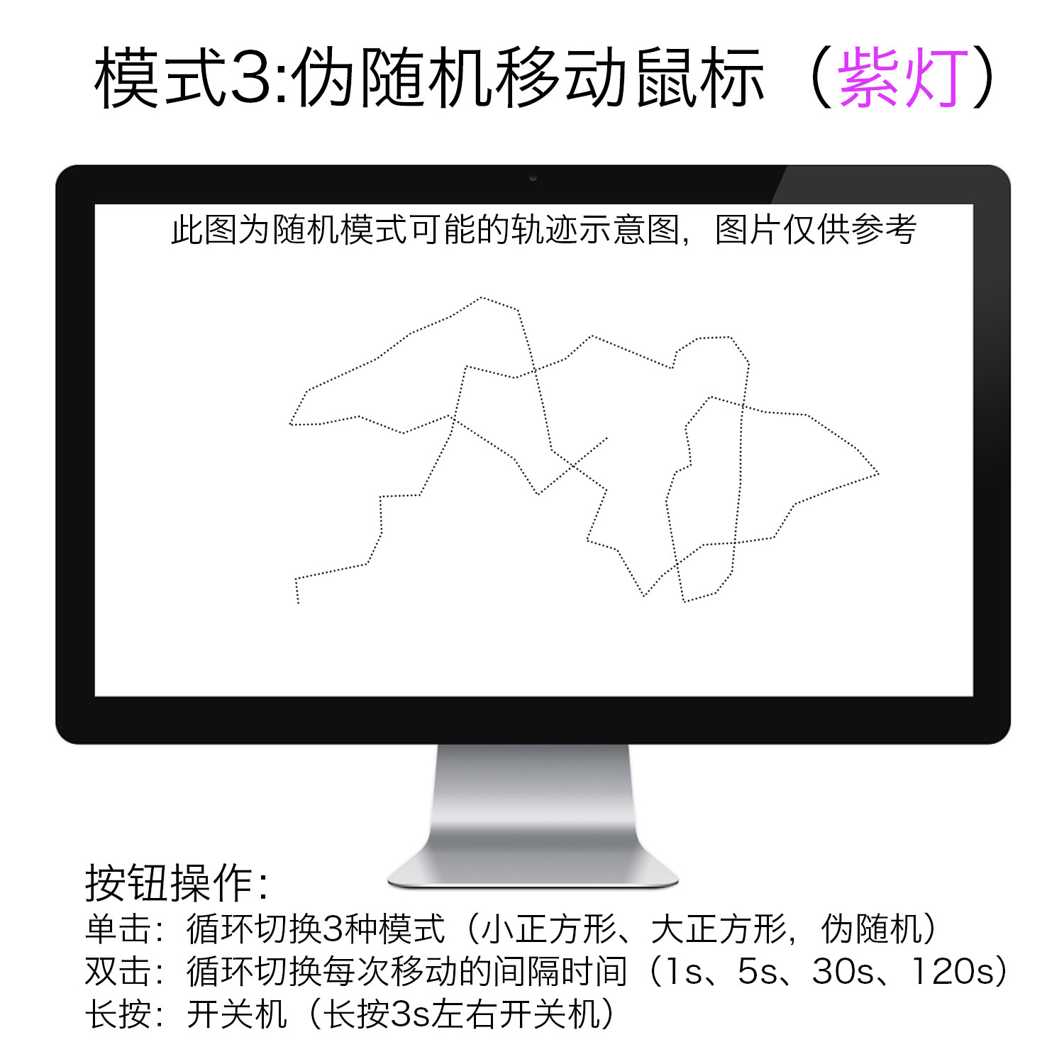 컴퓨터 화면 수면 방지 장치 마우스 자동 이동 장치 USB 마우스 장치 쥐 셰이커 미니 마우스 수면 방지 장치