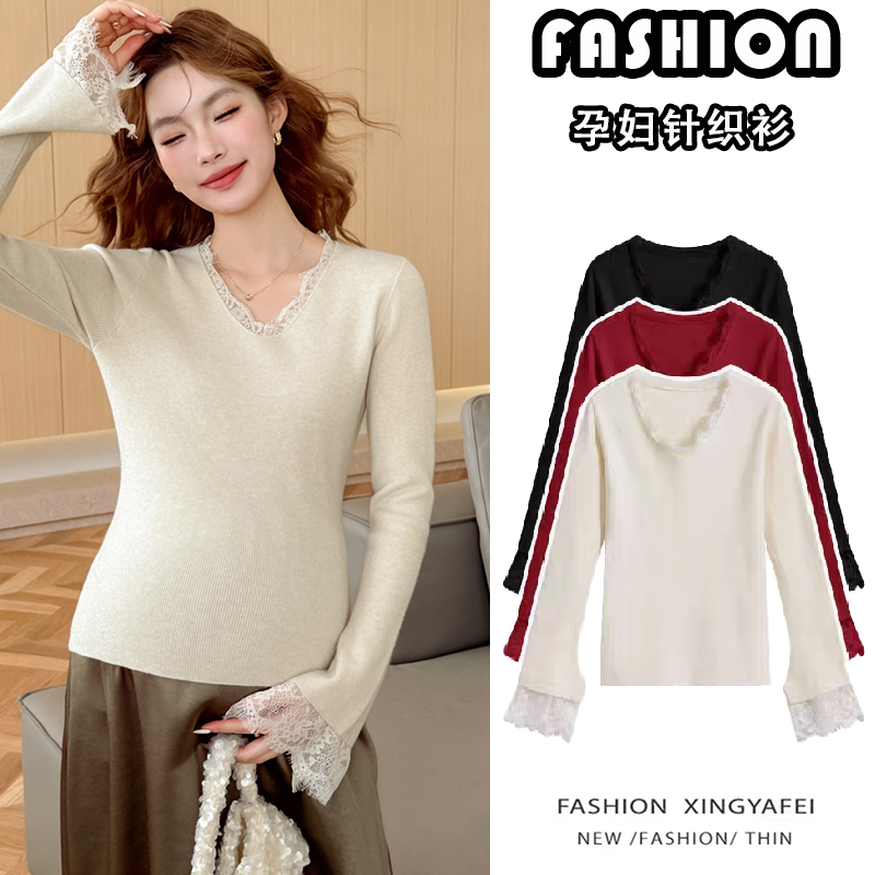 孕妇打底衫秋冬2025新款