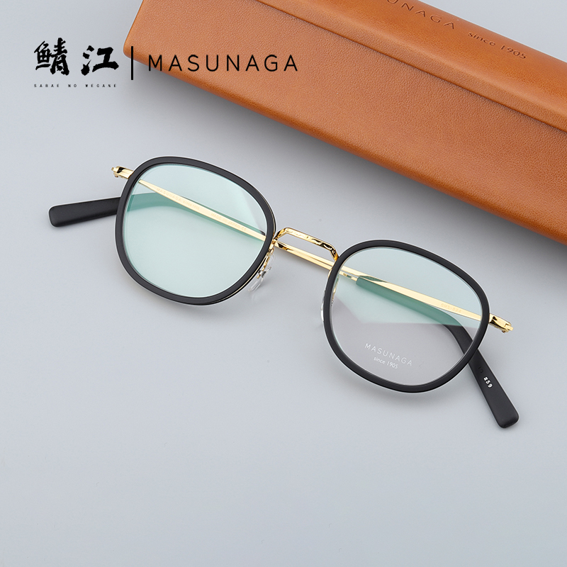 增永MASUNAGA镜架手造日式眼镜框