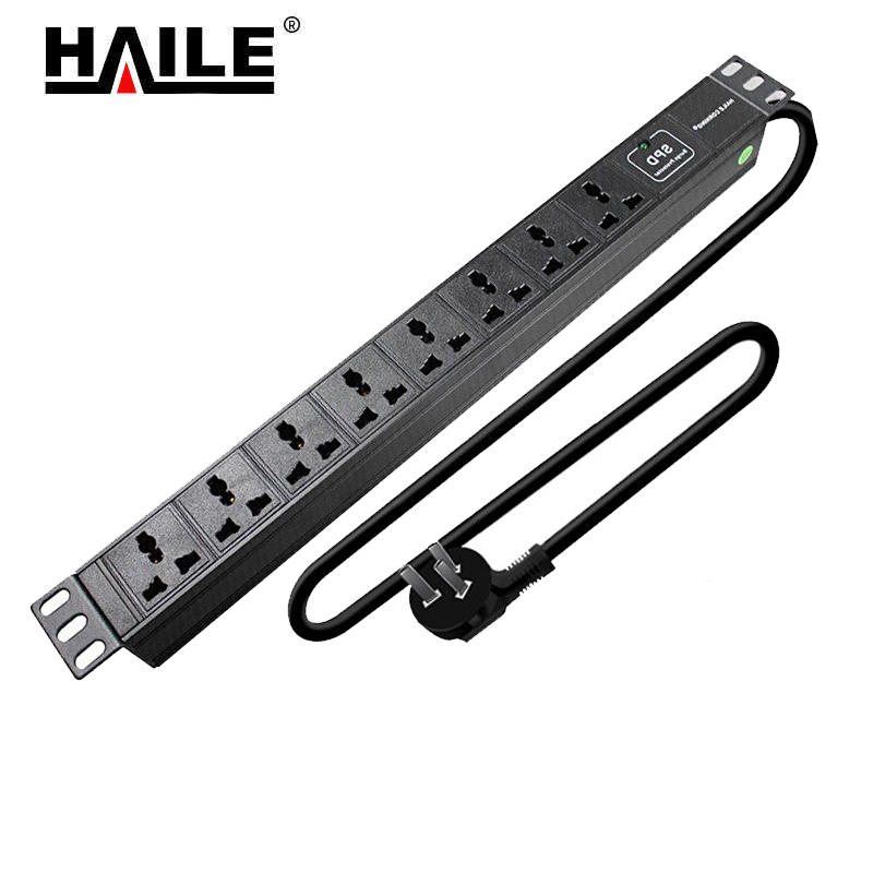 HAILE机柜PDU插座 D3100-16A8-G 1个