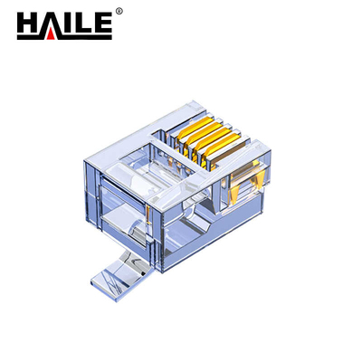 HAILE电话水晶头HT-6P4C 1袋