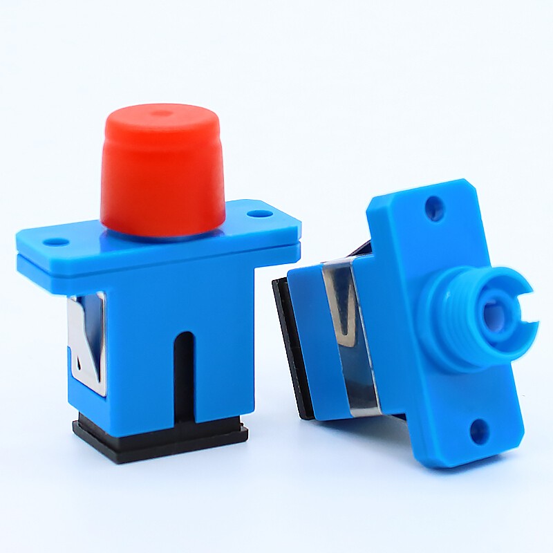 HAILE海乐 光纤适配器FC-SC转接头 耦合器 法兰盘 工程电信级 单模多模通用 10个/袋 FC-SC1