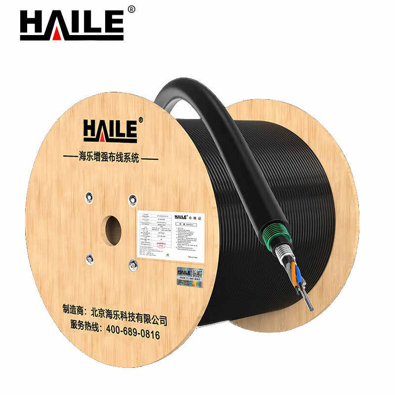 HAILE 8芯阻燃直埋铠装光缆 GYTZA53-8B1.3 米