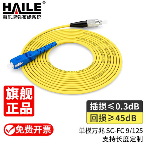 海乐电信级光纤跳线成品