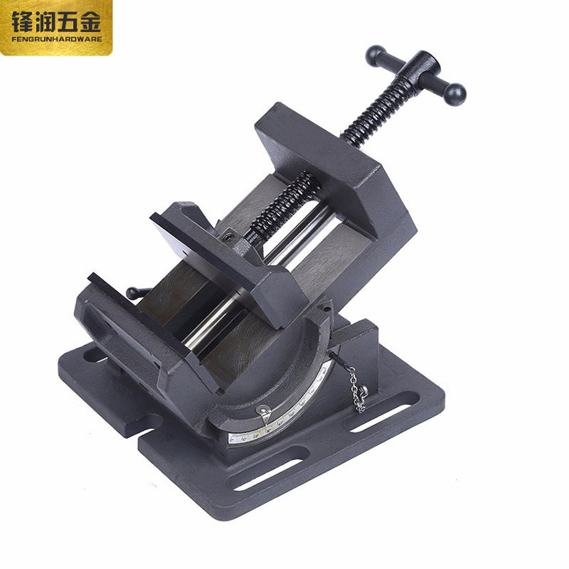 小型4寸高精度精密美式十字平口钳多功能台钳铣床车床机用夹具
