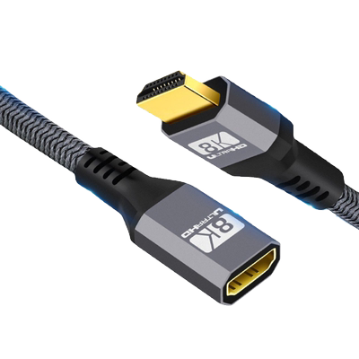 HDMI公对母延长线2.1版连接器