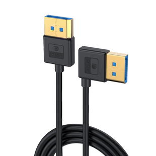 DP1.4版8K高清线超细软弯头4K240hz电脑显卡电竞显示器高刷连接线