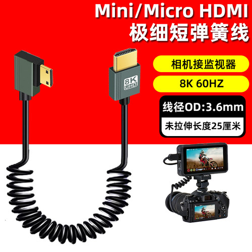Mini/Microhdmi相机高清线