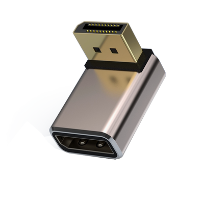 标准DP公对母转接头8K