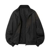 SMILE 夹克飞行员棉服外套 潮牌纯色复古工装 ISLAND 美式