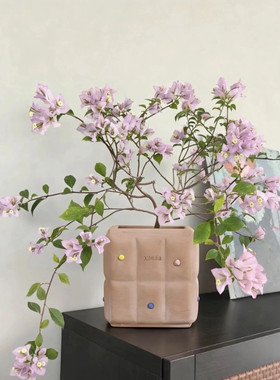 网红彩陶粒红陶花盆大口径