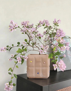 网红彩陶粒红陶花盆透气多肉绿植首选简约陶土盆创意新品大口径