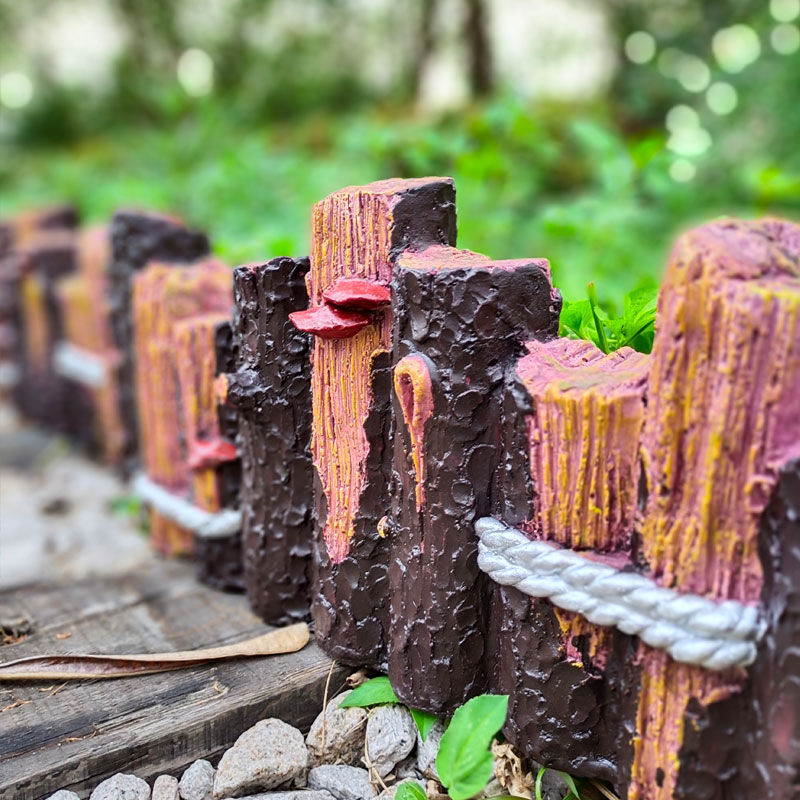 户外仿真庭院工艺品园林景观树桩