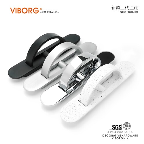 域堡现代简约风暗装抽屉门把手
