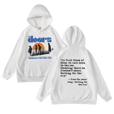 欧美乐队摇滚套头帽衫男女同款