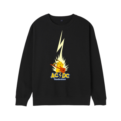 摇滚联名皮卡丘卡通动漫ACDC周边