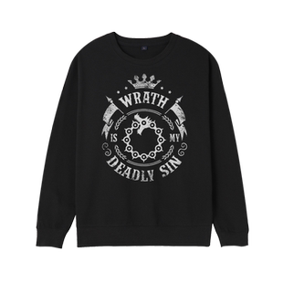 动漫七宗罪七原罪七大罪周边傲慢愤怒春秋圆领卫衣男女同款情侣bf