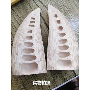 。竹根圣卦圣杯卜法卦神筶茭杯阴阳卦 木卦 圣竹杯圣卦卦