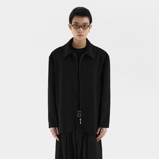 ESAT 衬衫多片式下摆弧形西装夹克外套