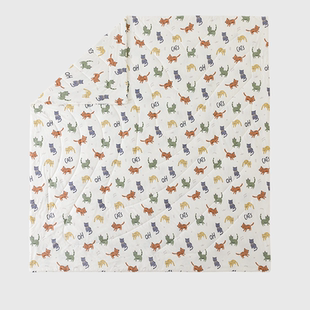 艾美家棉花糖招财猫被子被芯空调被夏凉被单双人可水洗柔软亲肤